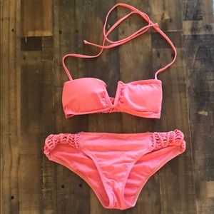 Neon “Salmon” Ripcurl Bikini